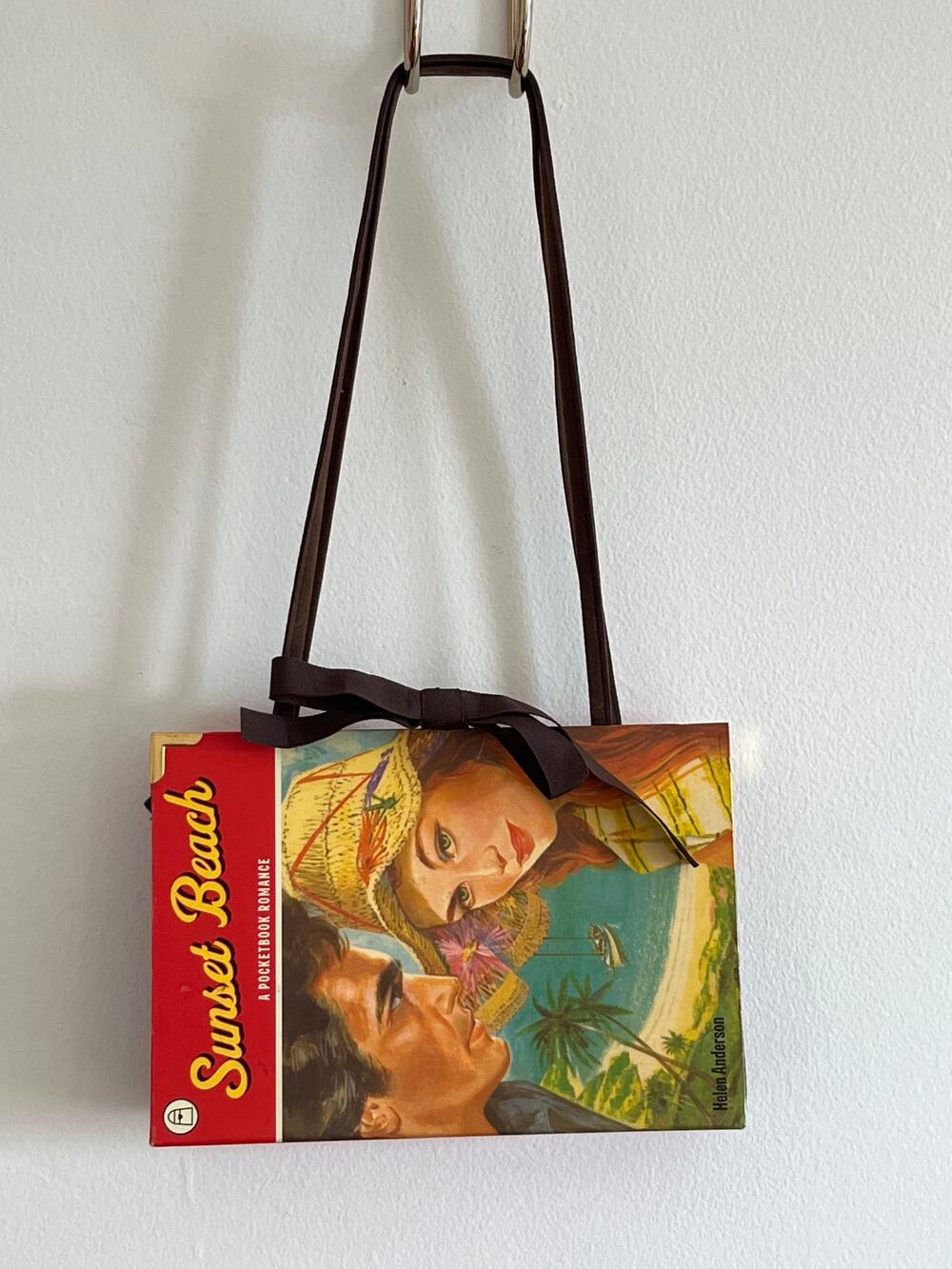 Vintage book handbag - new!